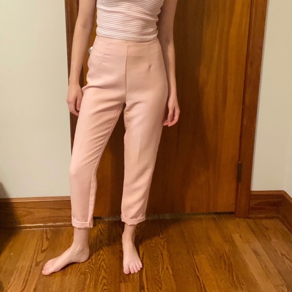 SOLD Vintage High Waisted Pleated Pant - Picture 1 of 4